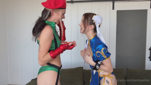 2 Dainty Wilder & Madi Ruve Chun Li Takes Cammy's Virginity